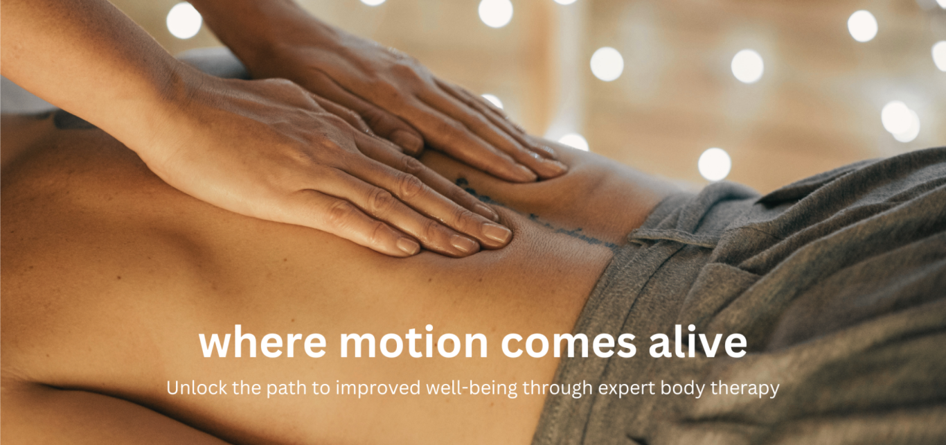 Myofascial release and deep tissue massage to improve mobility and reduce stress